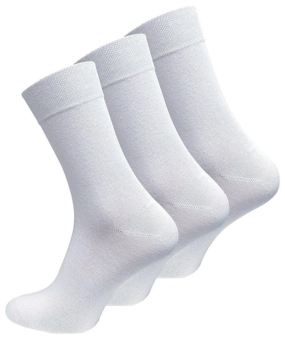 Comfort Socken ohne Gummibund Baumwollsocken 3 Paar