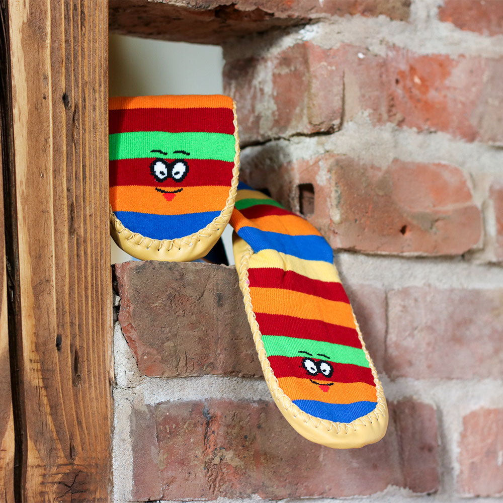 Hüttenschuhe / Hüttensocken für Kinder 1 Paar verschiedene Größen