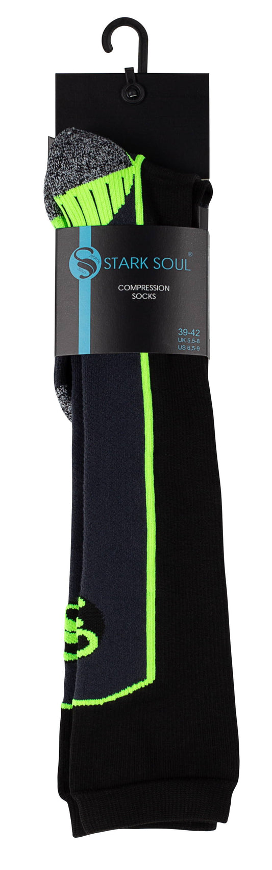 Stark Soul Sportsocke | Wintersocke mit Kompression Gelb / Orange / Grau