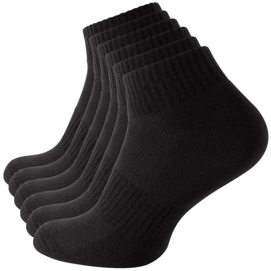 Baumwoll Kurzschaft Socken - Sneaker Socken - 6 Paar